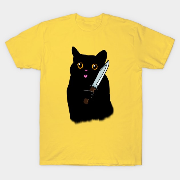 Killer Cat T-Shirt by Harley Warren